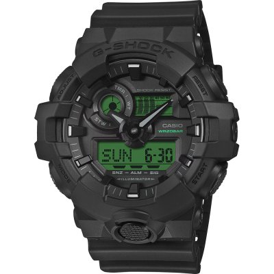 G-Shock Classic Style GA-700BEG-1AER GA-700 Series - Electro Green Watch