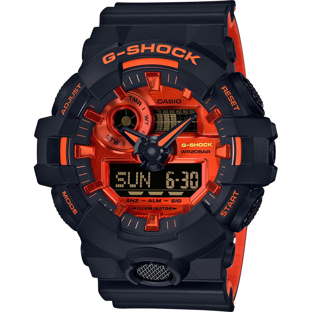 G-Shock Classic Style GA-700BR-1A Bright Orange Watch