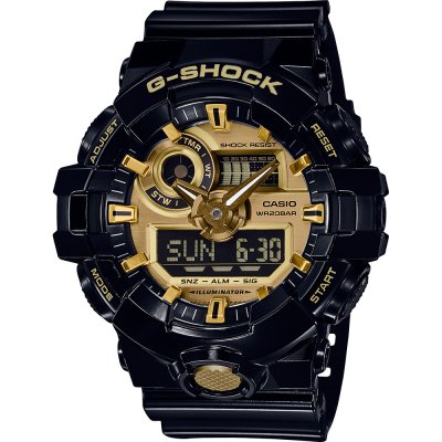 G-Shock Classic Style GA-710GB-1A Streetwear - Garrish Black Watch
