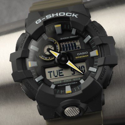 G-Shock Classic Style GA-710TU-1A3ER Two Tone Utility G-Shock Classic Style GA-710TU-1A3ER Two Tone Utility