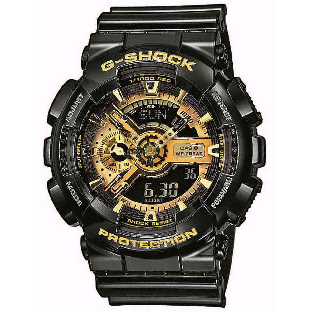 G-Shock Classic Style GA-110GB-1AER Garish Black Watch