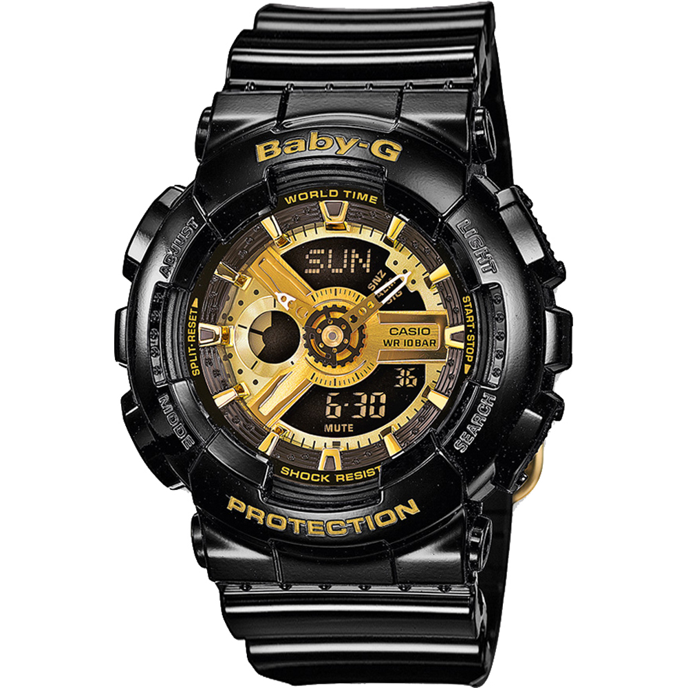 G-Shock Baby-G BA-110-1AER Baby-G - Garrish Black Watch