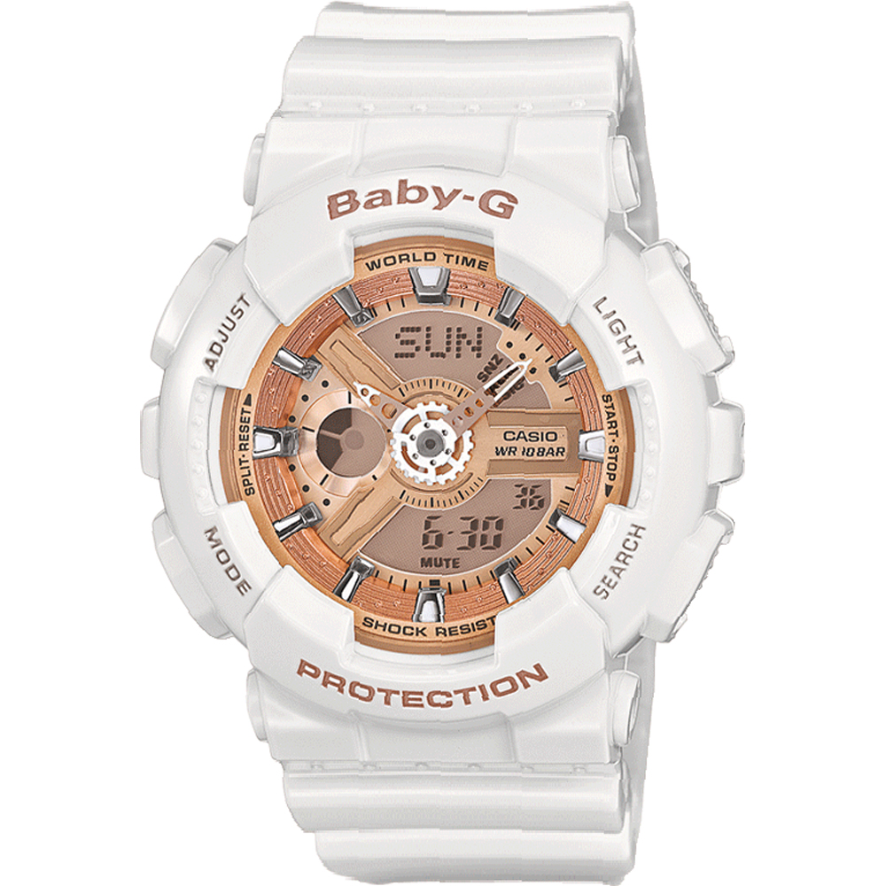 G-Shock Baby-G BA-110-7A1ER Baby-G - Garrish Rose Watch