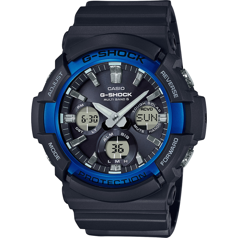 G-Shock Classic Style GAW-100B-1A2ER Waveceptor Watch
