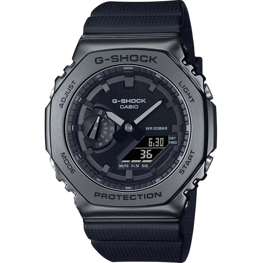 G-Shock G-Metal GM-2100BB-1AER Metal Covered CasiOak Watch