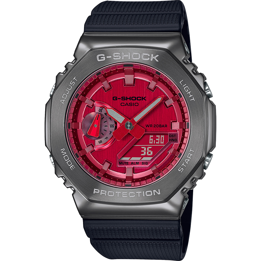 G-Shock Classic Style GM-2100B-4AER Metal Covered CasiOak Watch