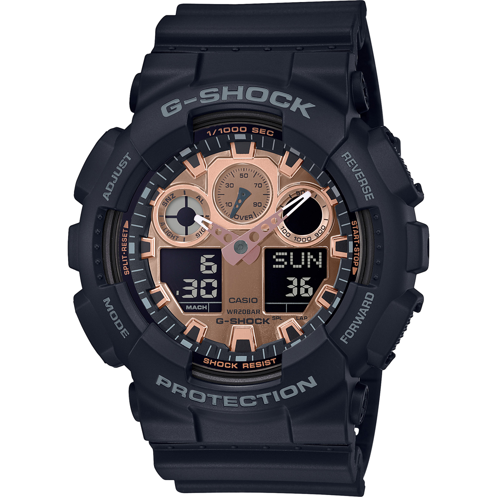 G-Shock Classic Style GA-100MMC-1AER Metallic Mirror Watch