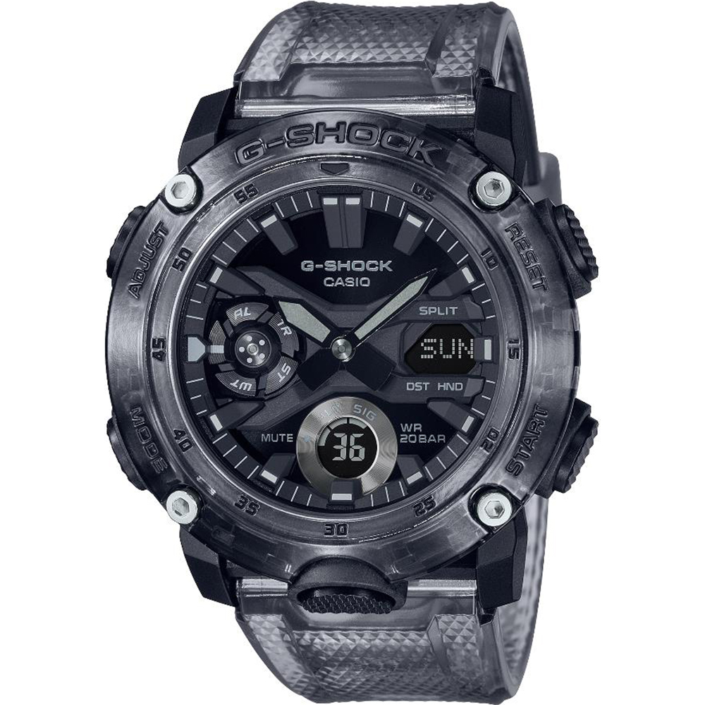 G-Shock Classic Style GA-2000SKE-8AER Carbon Core Watch
