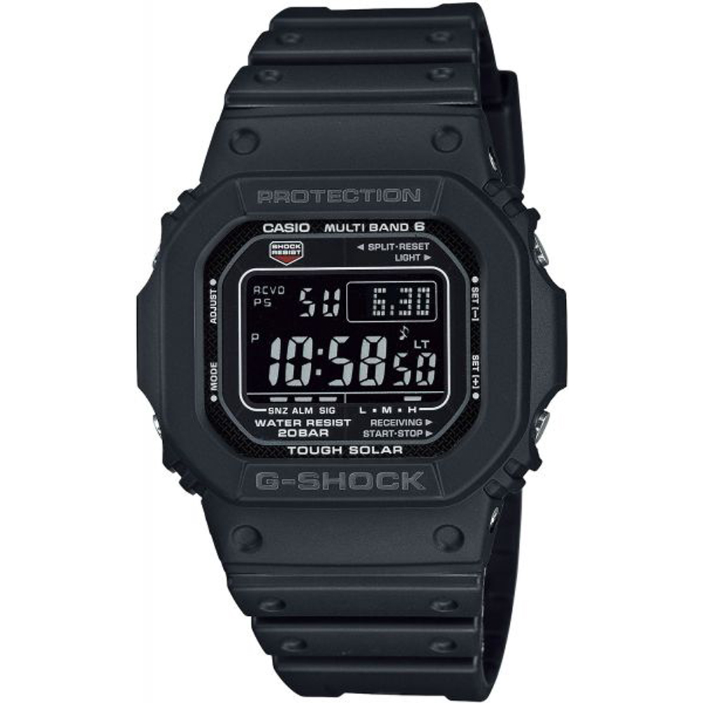 G-Shock Classic Style GW-M5610U-1BER Solar Waveceptor Watch