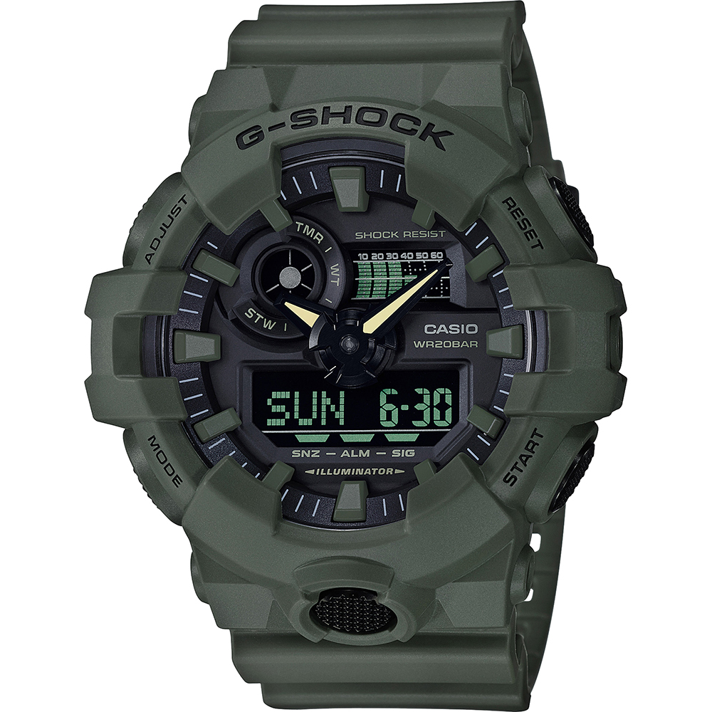 G-Shock Classic Style GA-700UC-3AER Streetwear - Ultra Color Watch