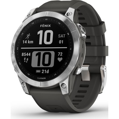 Garmin Fenix 010-02541-27 Fenix 7X Sapphire Solar Watch • EAN:  0753759278359 •