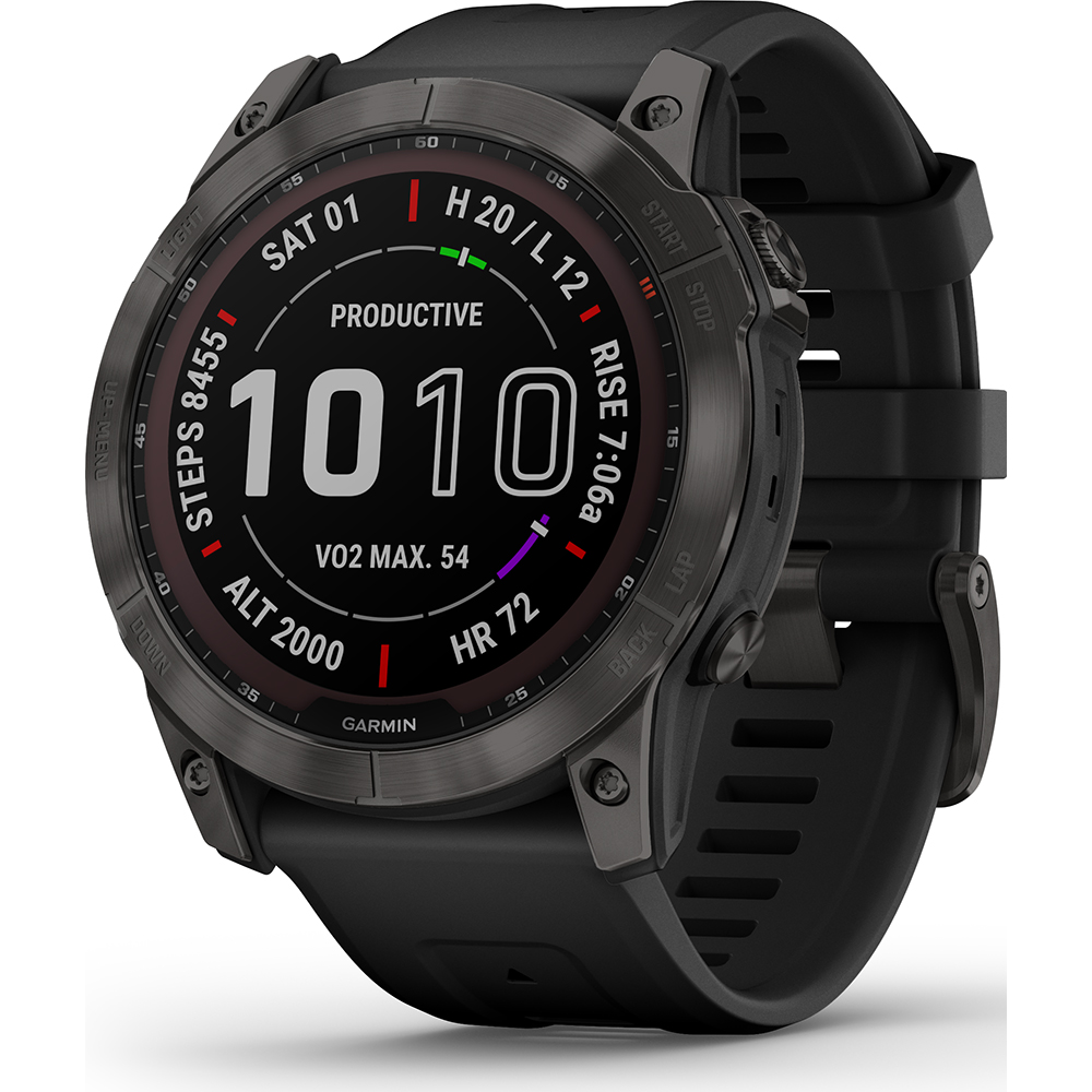 Garmin Fenix 010-02541-11 Fenix 7X Sapphire Solar Watch