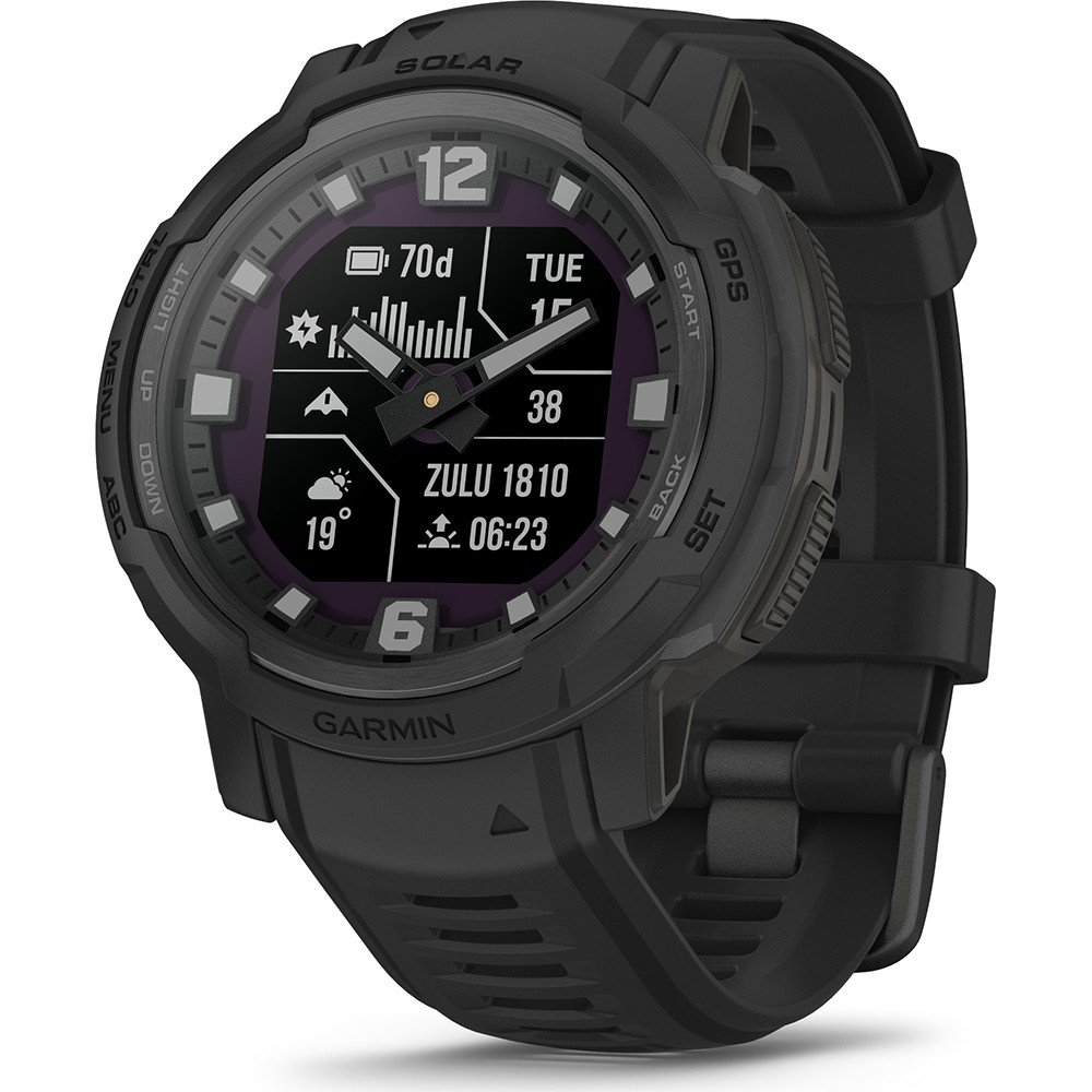 Garmin Instinct 010-02730-00 Instinct Crossover Solar - Tactical Edition Watch