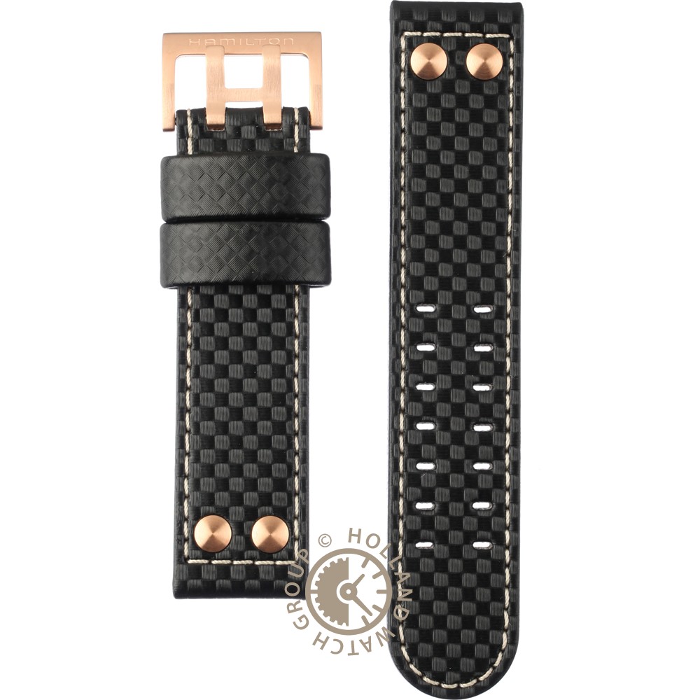 Hamilton Straps H693.776.127 Khaki X Wind Strap Official dealer hollandwatchgroup