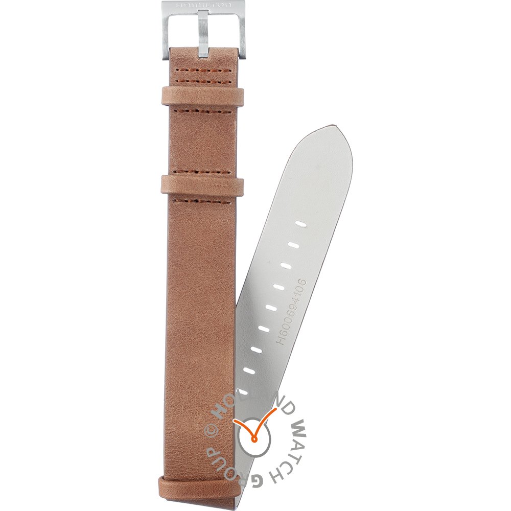 Hamilton H690.694.106 Khaki Field Strap Official dealer