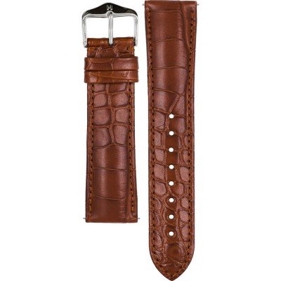 Hirsch 10220779-2-22 Genuine Alligator Strap