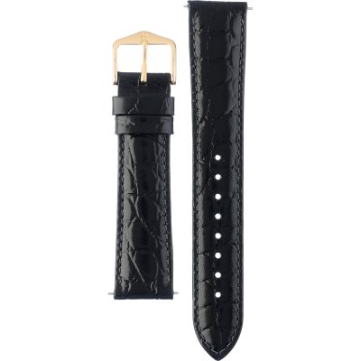 Hirsch 12302850-1-18 Crocograin Strap