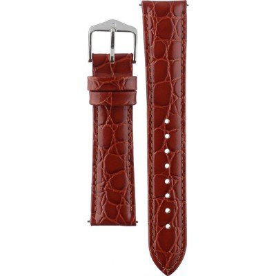 Hirsch 12322870-2-18 Crocograin Strap
