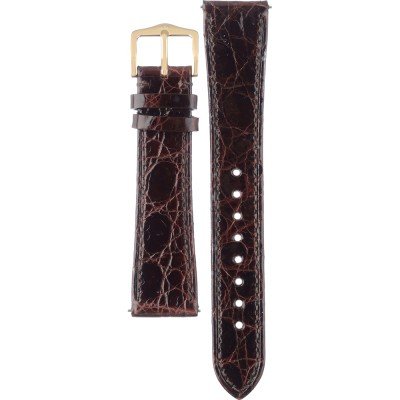 Hirsch 18920810-1-18 Genuine Croco Strap
