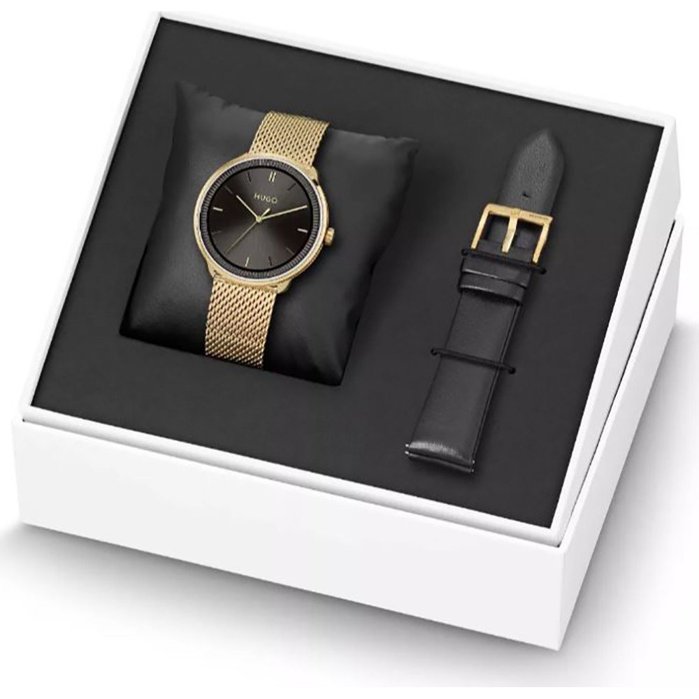 hugo boss watch how to change date