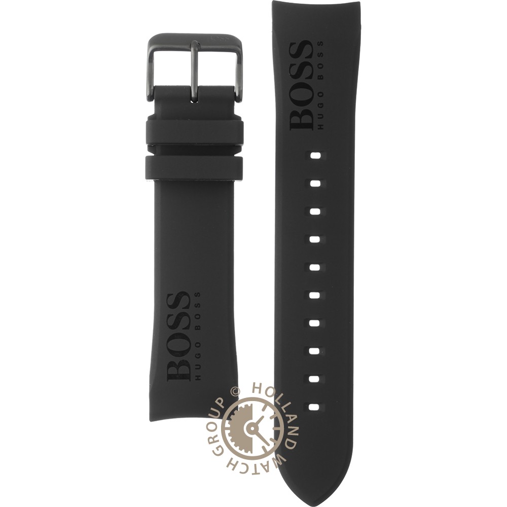 Hugo boss silicone strap watch deals