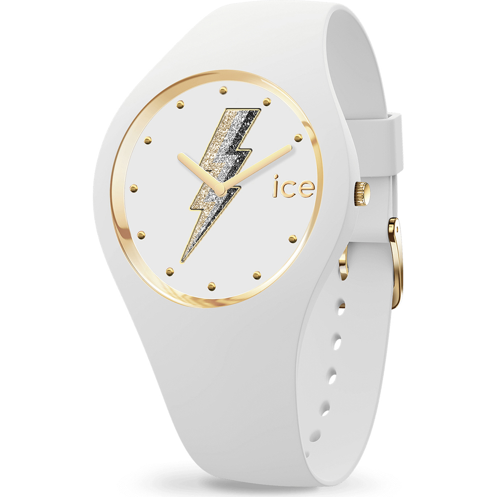 Ice-Watch Ice-Silicone 019857 ICE Glam Rock - Electric White Watch