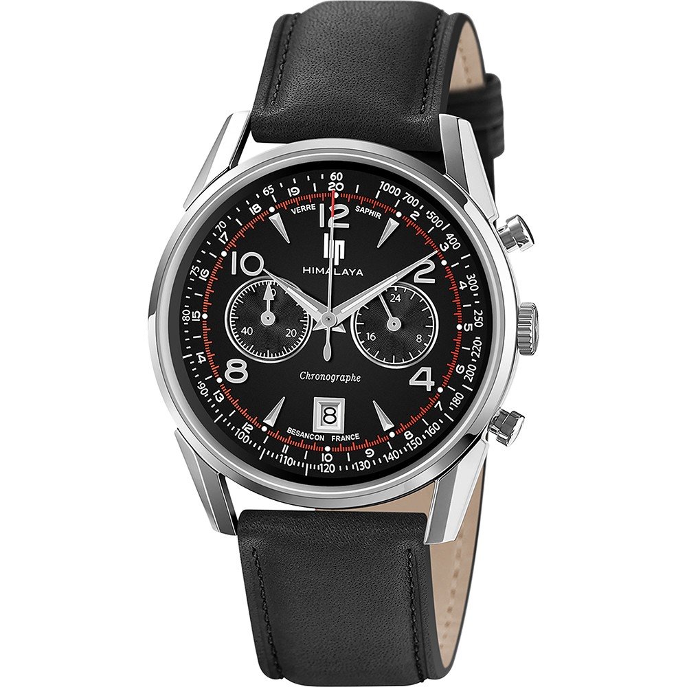 Cadran De Montre LIP Chronographe Bleu 29,5 Mm Pour Chrono Valjoux - Neuf Sans étiquette