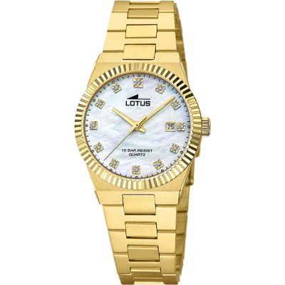 Lotus watches womens gold online