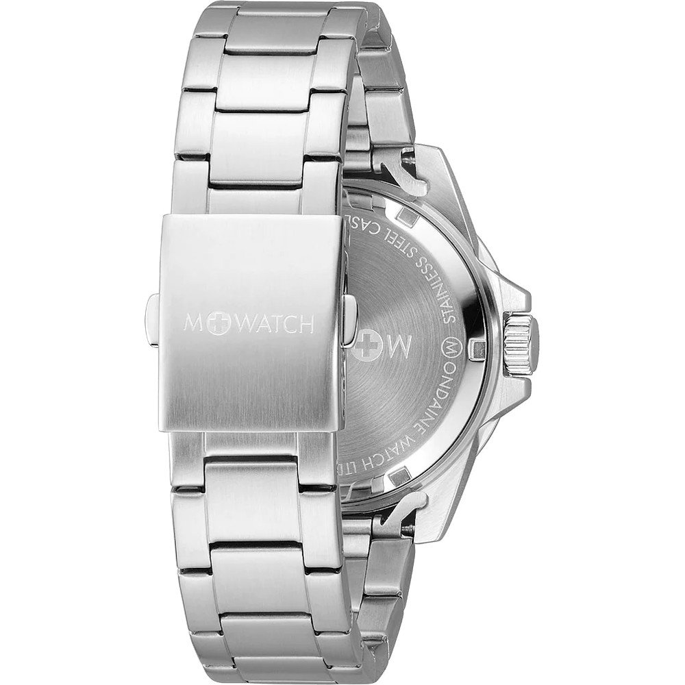 M-Watch by Mondaine Blue WBX.48220.SJ Aqua Steel Watch • EAN 