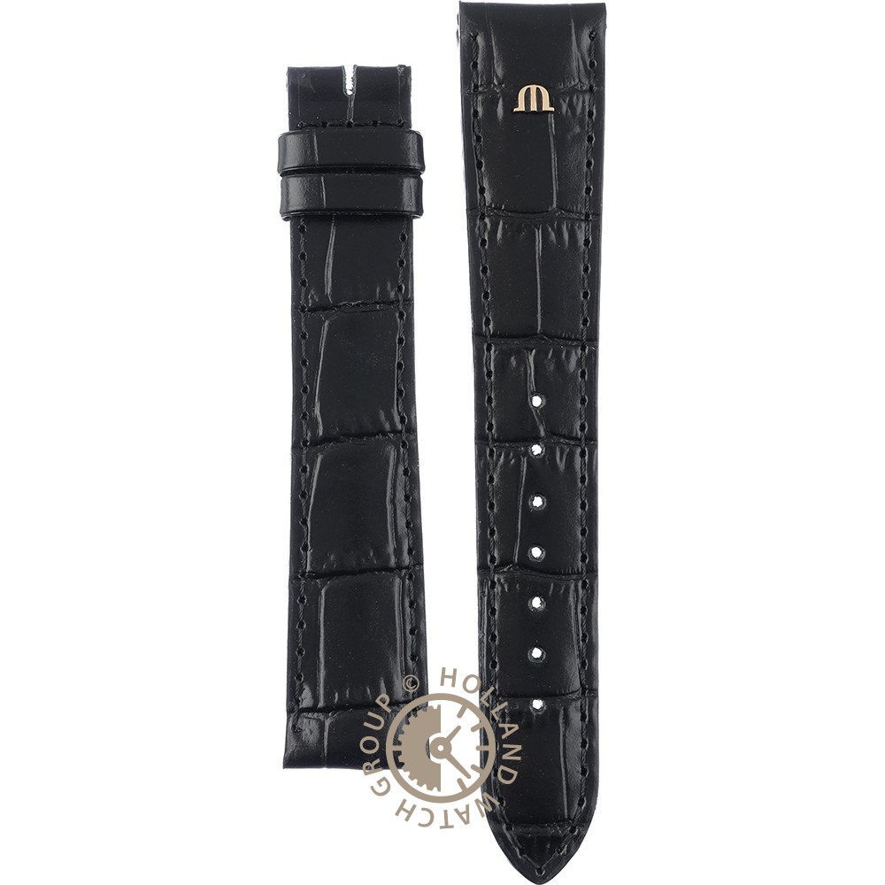 Maurice Lacroix レザーベルト 黒 maurice-lacroix-ml800-000252-