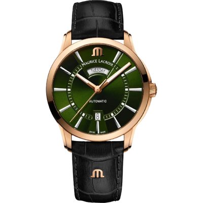 Maurice Lacroix Pontos PT6358-BRZ01-63E-3-SC Pontos Day-Date Watch