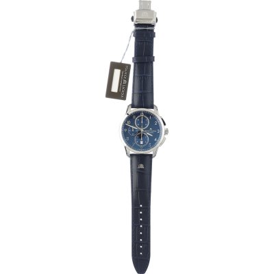 Maurice Lacroix Pontos PT6388-SS001-420-4-SC Pontos Chronograph Watch