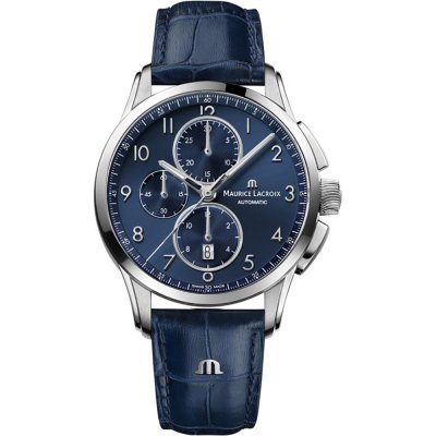 Maurice Lacroix Pontos PT6388-SS001-420-4-SC Pontos Chronograph Watch