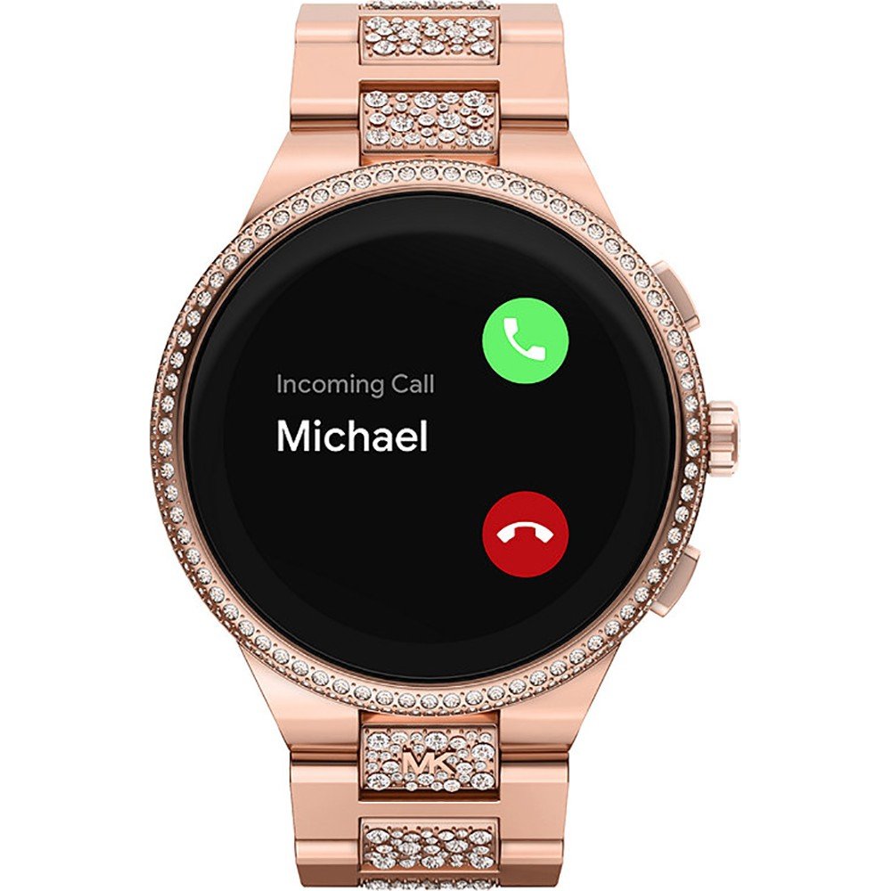 Buy MICHAEL KORS Womens 44 mm Gen 6 Camille Full Color Display Stainless  Steel Digital Watch  MKT5147  Shoppers Stop