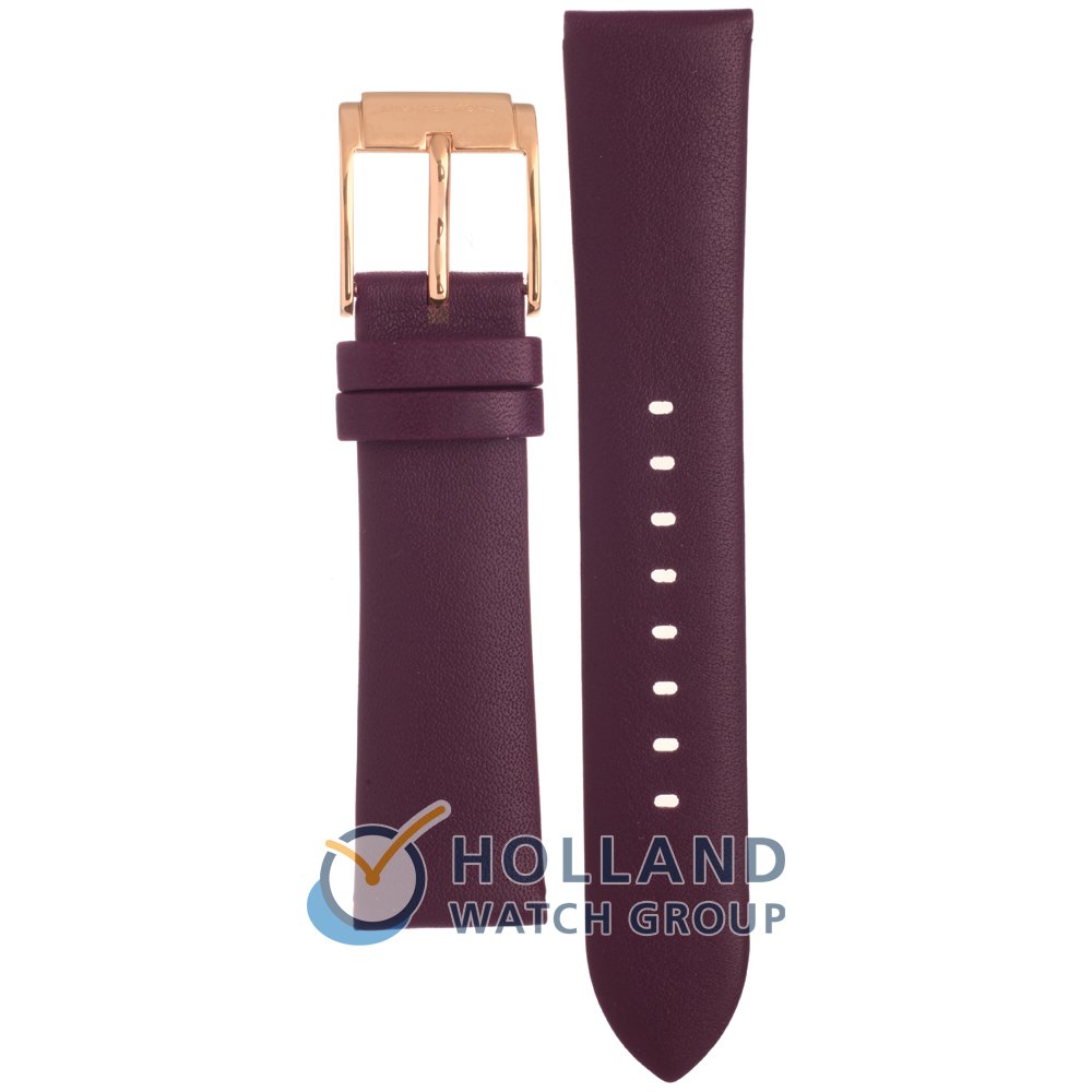 leather watch strap michael kors