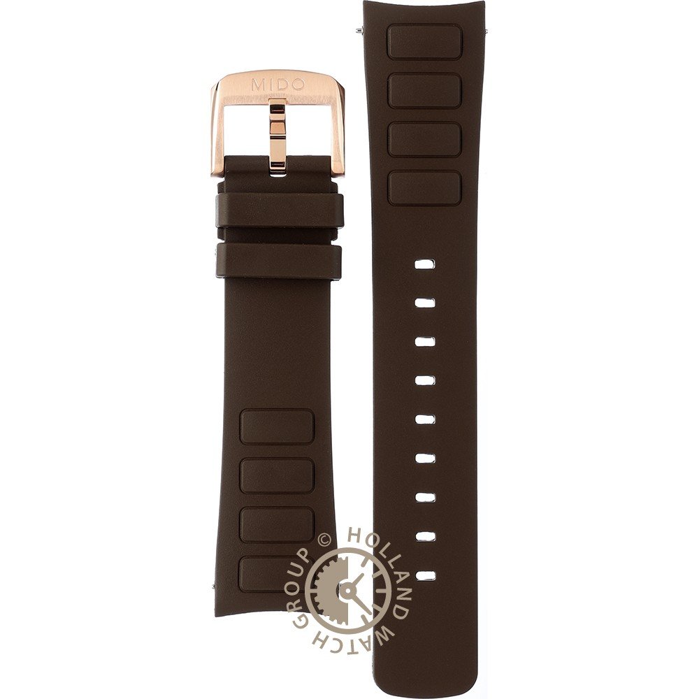 MIDO Straps M603019218 Multifort TV Big Date Strap • Official