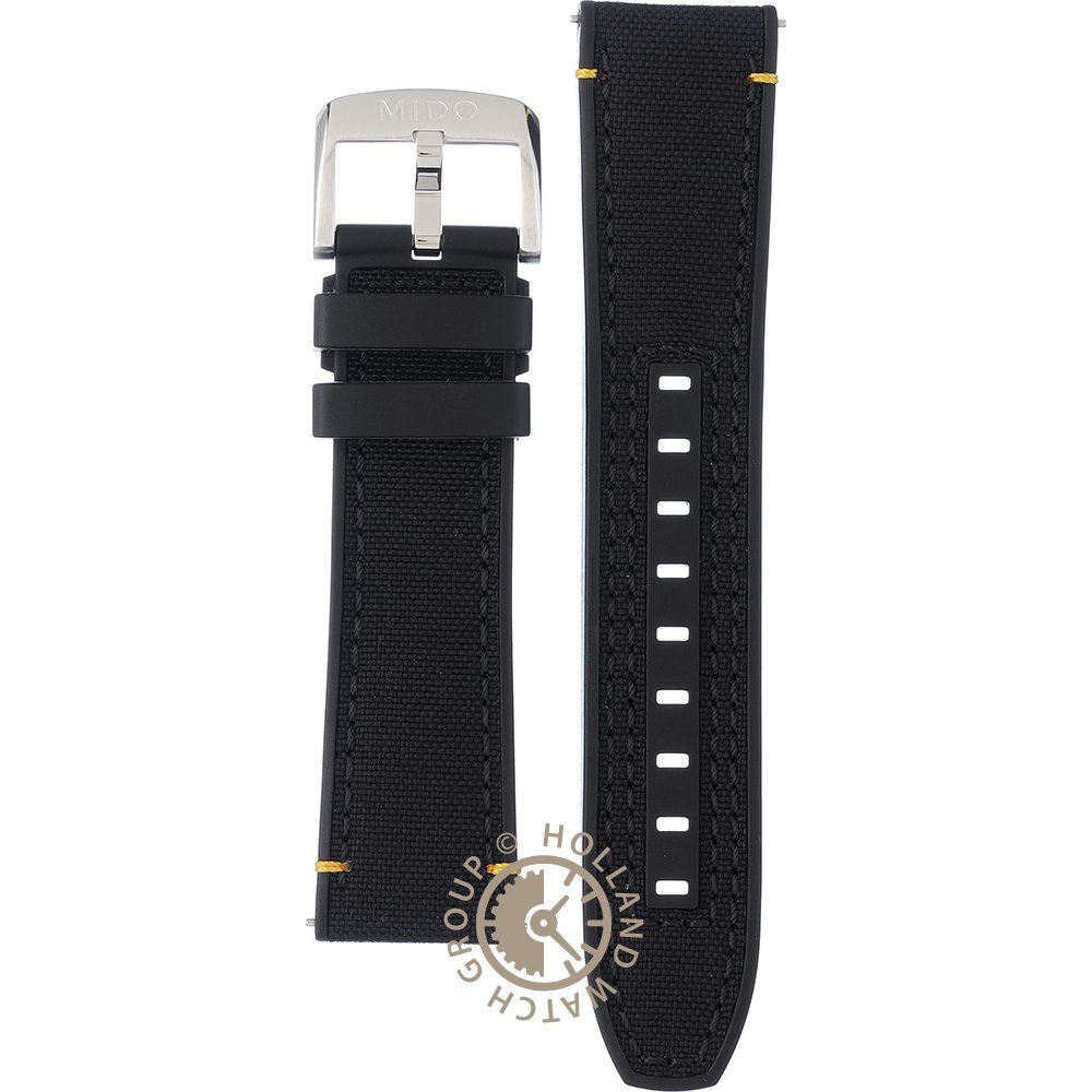 MIDO Straps M603019599 Multifort TV Big Date Strap • Official