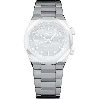 MIDO M605019261 Multifort 8 Two Crowns Strap