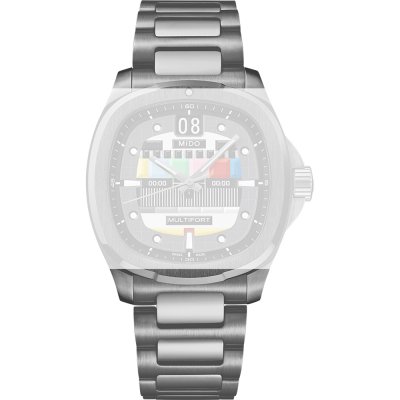 MIDO M605019793 Multifort TV Big Date Strap