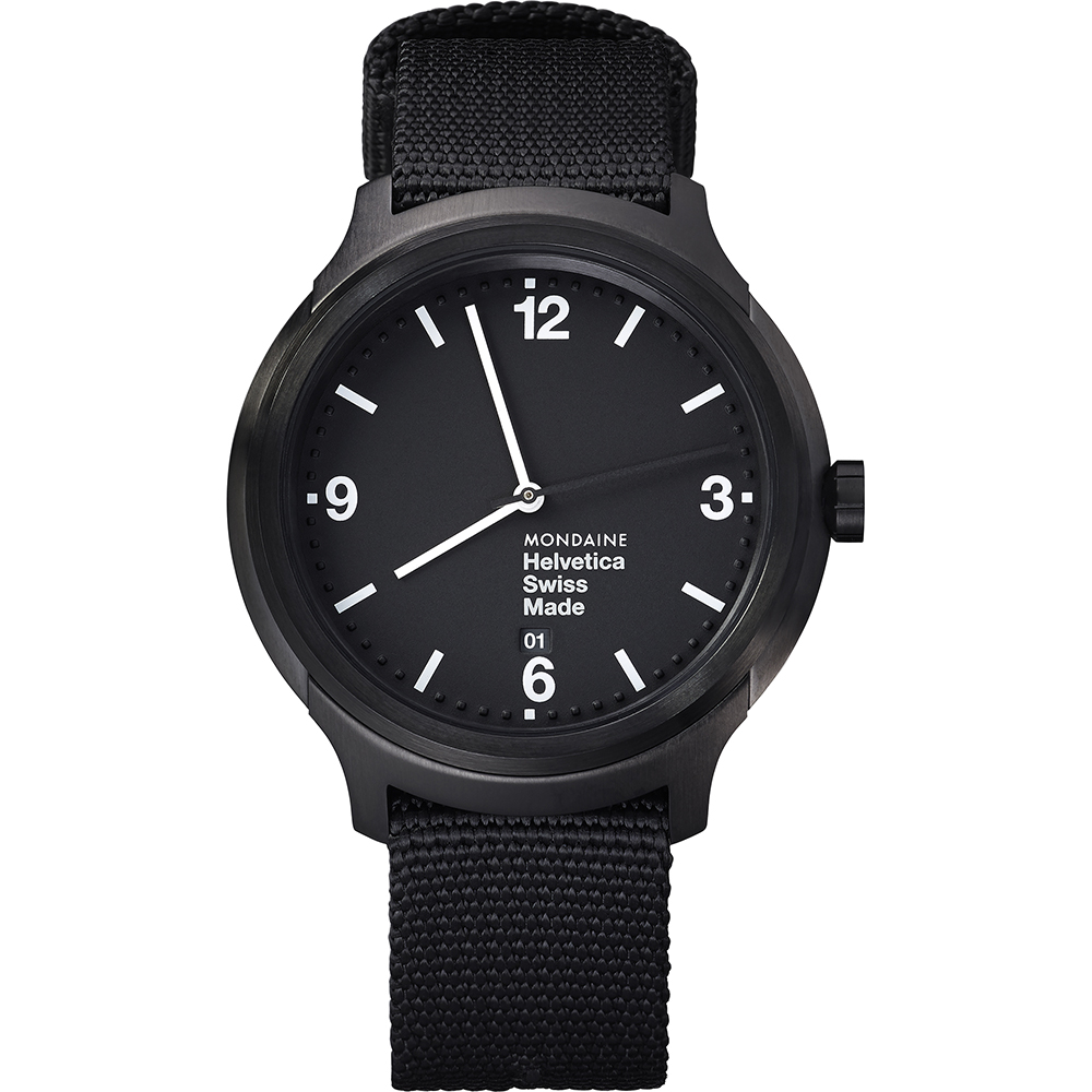 Mondaine Helvetica MH1.B1221.NB Helvetica No1 Bold Watch