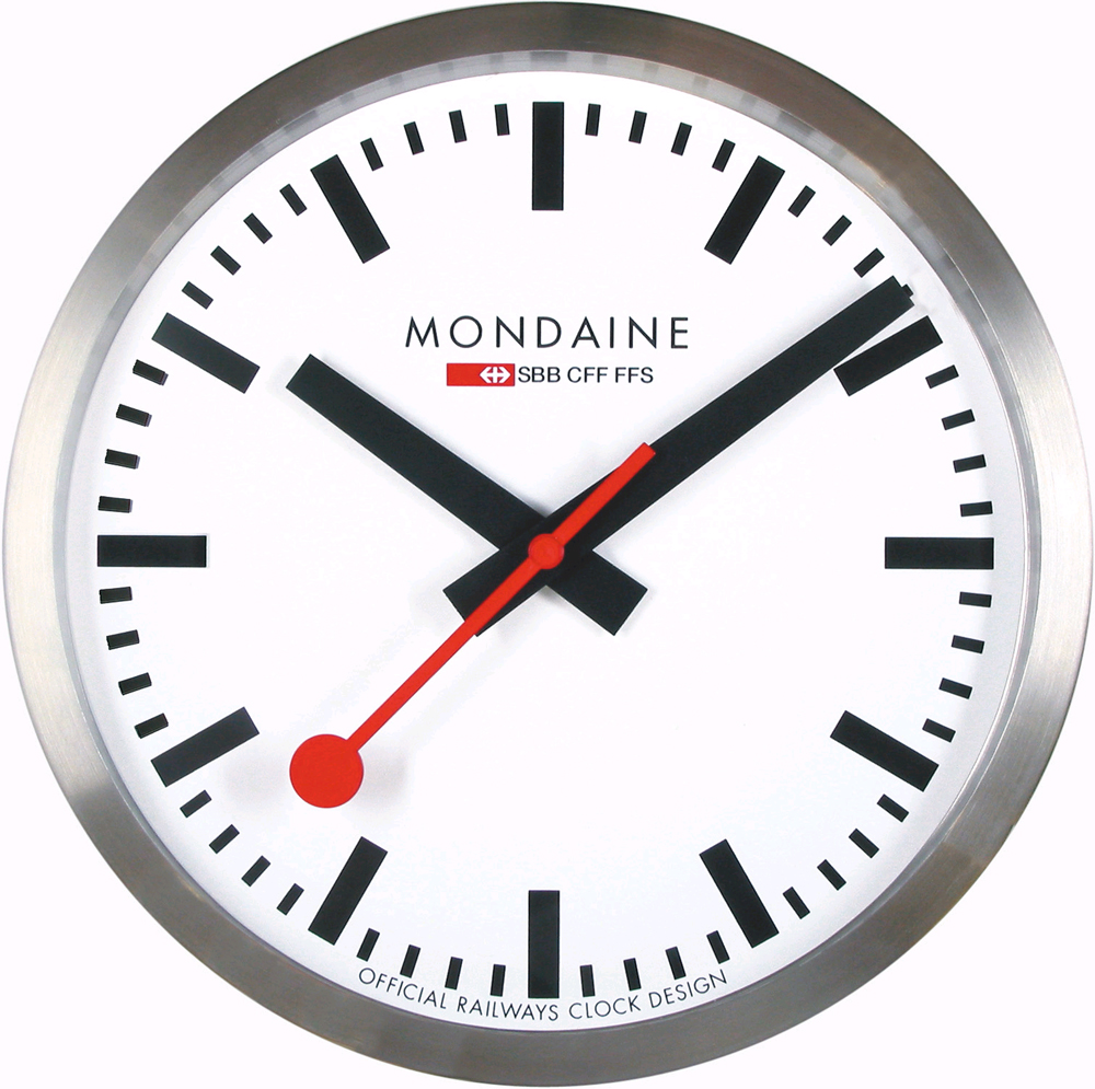 Mondaine A990.CLOCK.16SBB Wall Clock 25 cm Clock