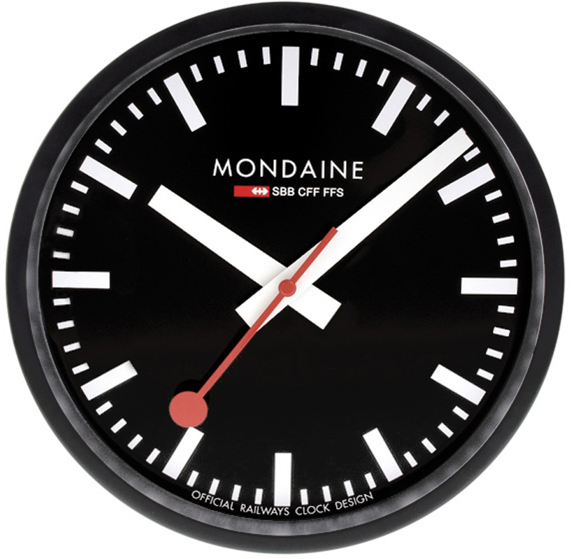 Mondaine A990.CLOCK.64SBB Wall Clock 25 cm Clock