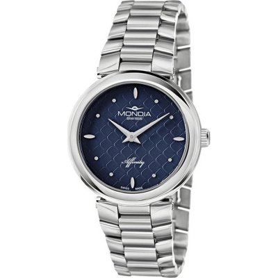 Mondia MS-211-SS-04BL-CM Affinity City Watch