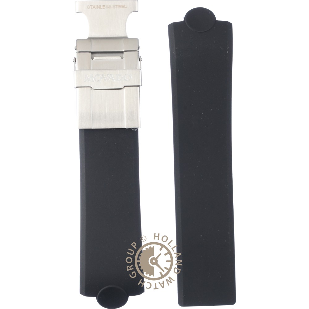 Rubber Strap Movado Watch Band Adjustment Rubber Band Movado Mens