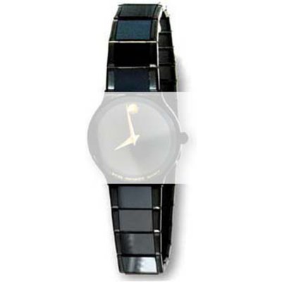 Movado Straps 569001182 Black Sapphire Strap