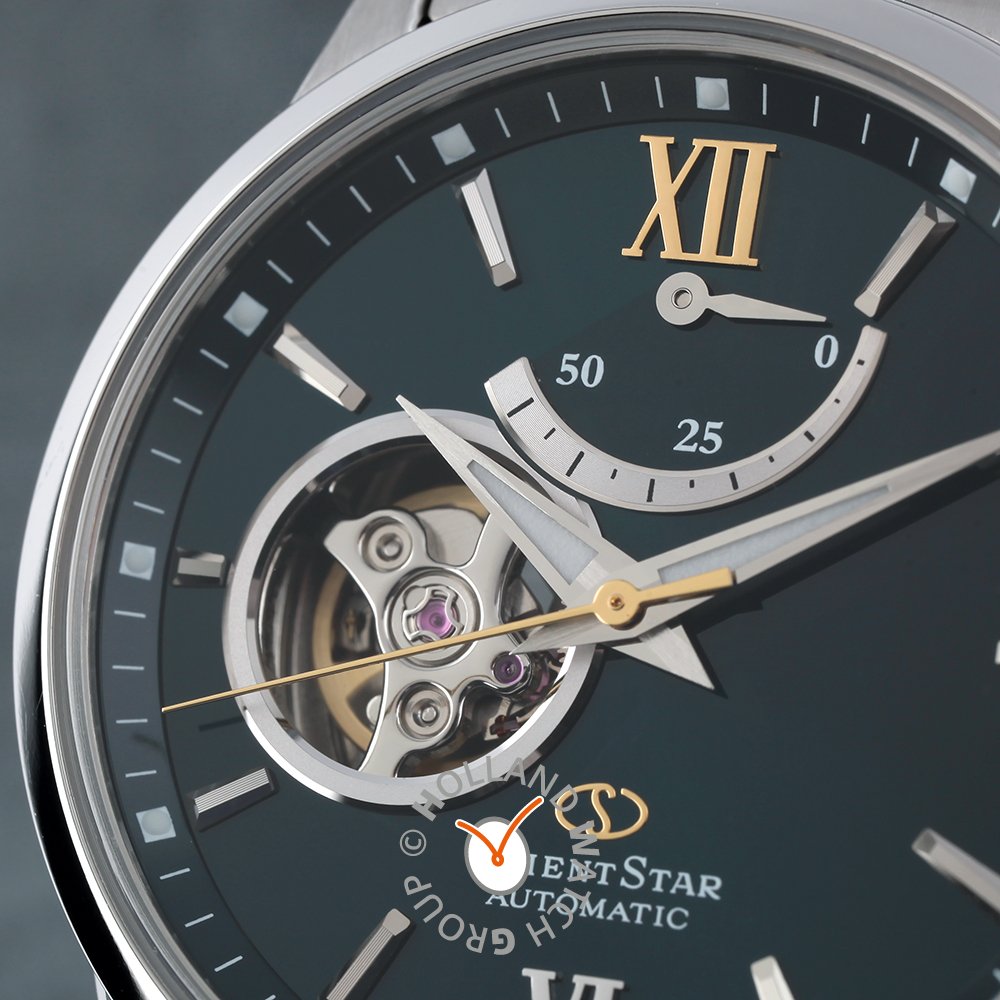 Orient star open heart power reserve cheap