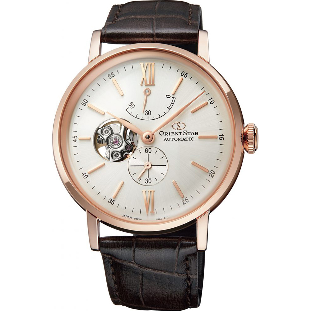 Orient Star RE AV0001S Orient Star Open Heart Watch EAN 4942715014339 hollandwatchgroup