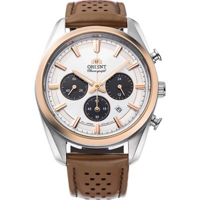 Orient RA-TX0306S10B Solar Chronograph Watch