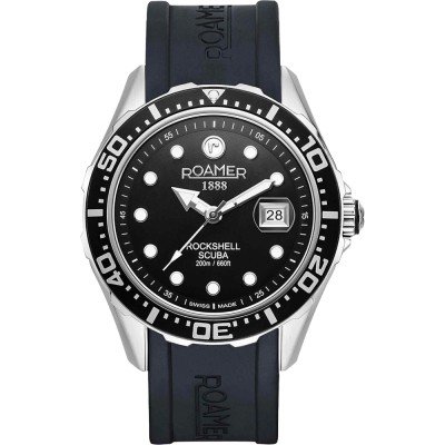 Roamer Rockshell 867833 41 85 02 Rockshell Mark III Scuba Watch EAN 7640338951341 hollandwatchgroup