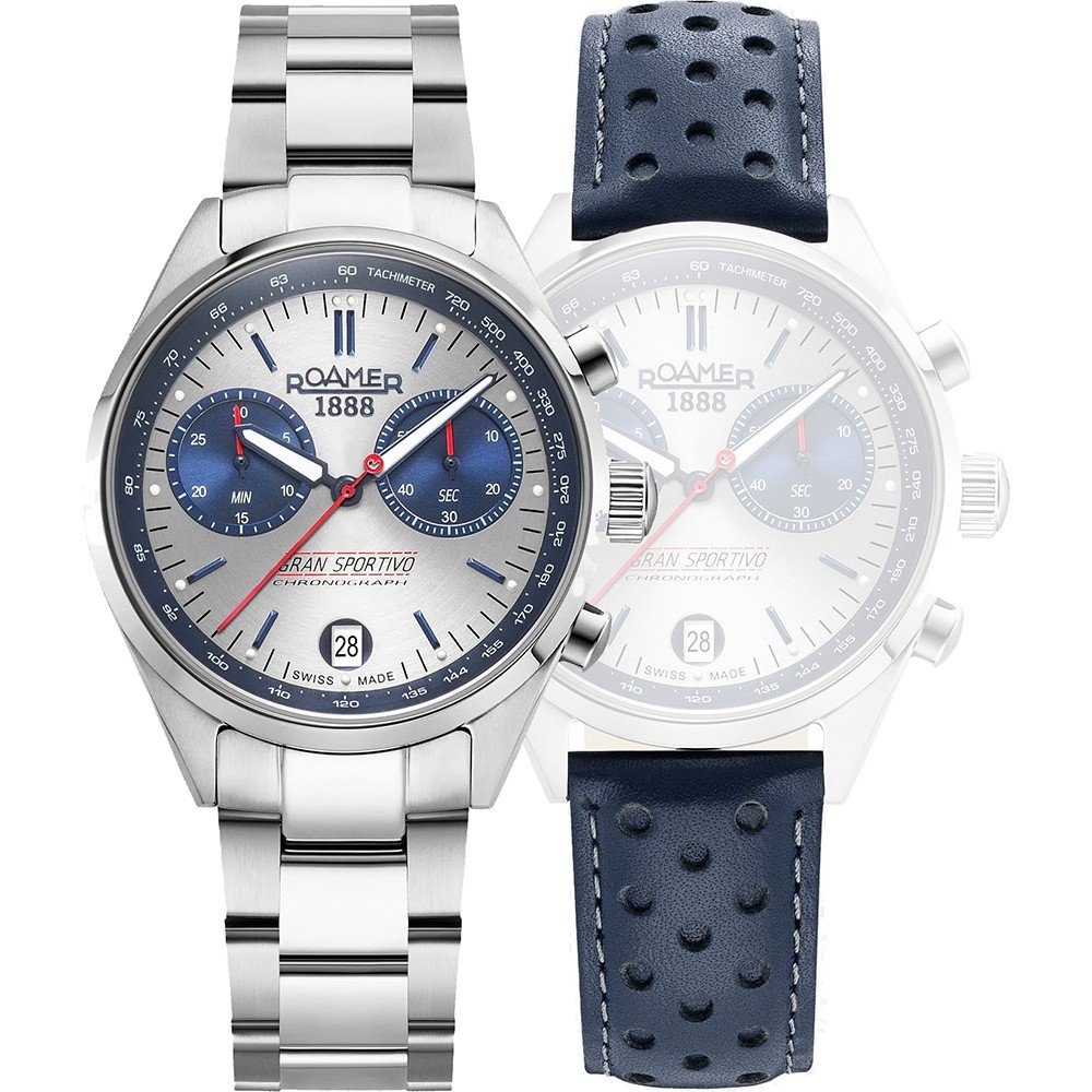 Roamer Gran Sportivo 978818-41-45-21 Watch • EAN: 7640359889081